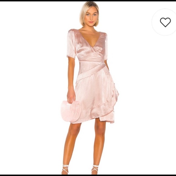 LPA | NWT Elettra Dress Blush Pink Night Out Dress Size Medium - Picture 2 of 11